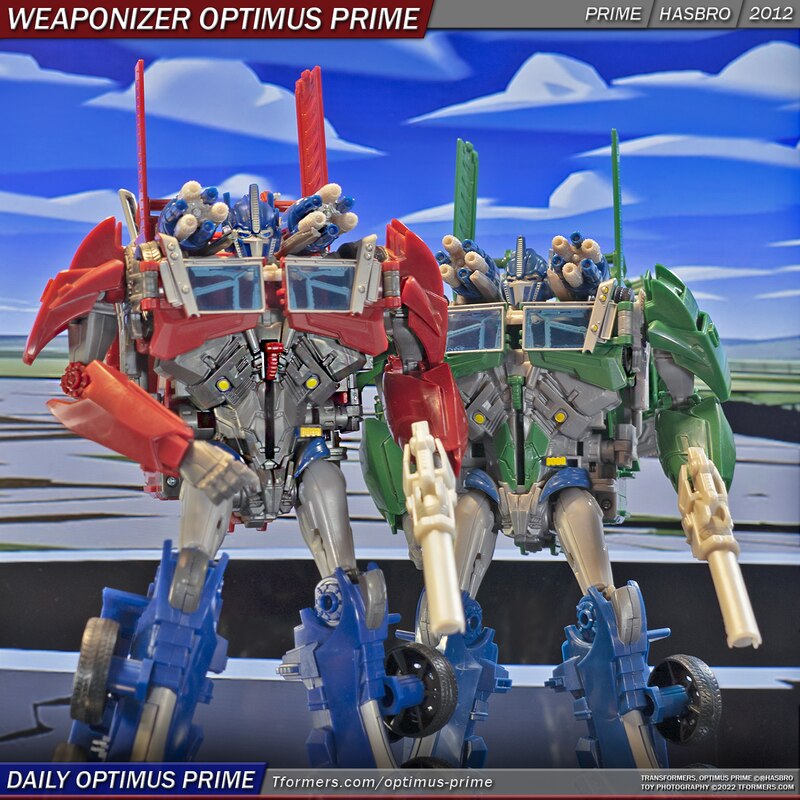 Transformers prime shop weaponizer optimus prime